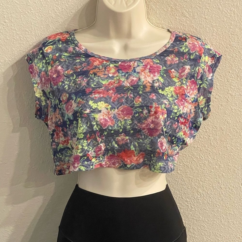 Belle du Jour Floral Crop Top